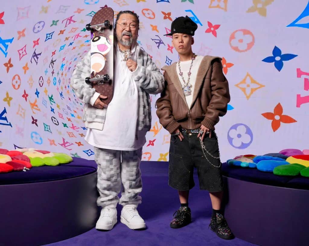 Takashi Murakami and JP THE WAVY.