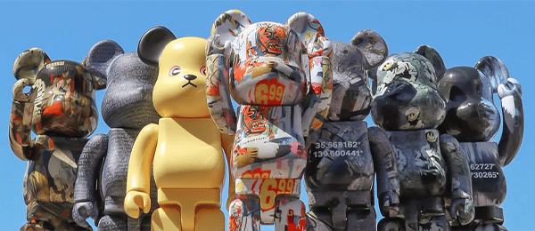 Unique Bearbrick figures from Rare Inventory, perfect for collectors and fans.