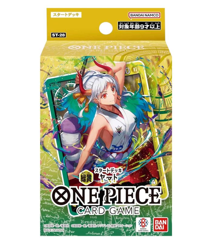 Yamato ST-28 One Piece Japanese Card Game Deck Japanese Edition Yamato ST-28 One Piece Card Game Starter Deck.