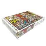 Takashi Murakami Isle of the Dead 900-piece jigsaw puzzle artwork.