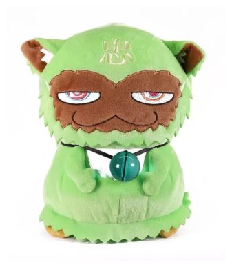 Kakai Kiki plush doll inspired by Takashi Murakami's art, featuring vibrant colors and unique design.