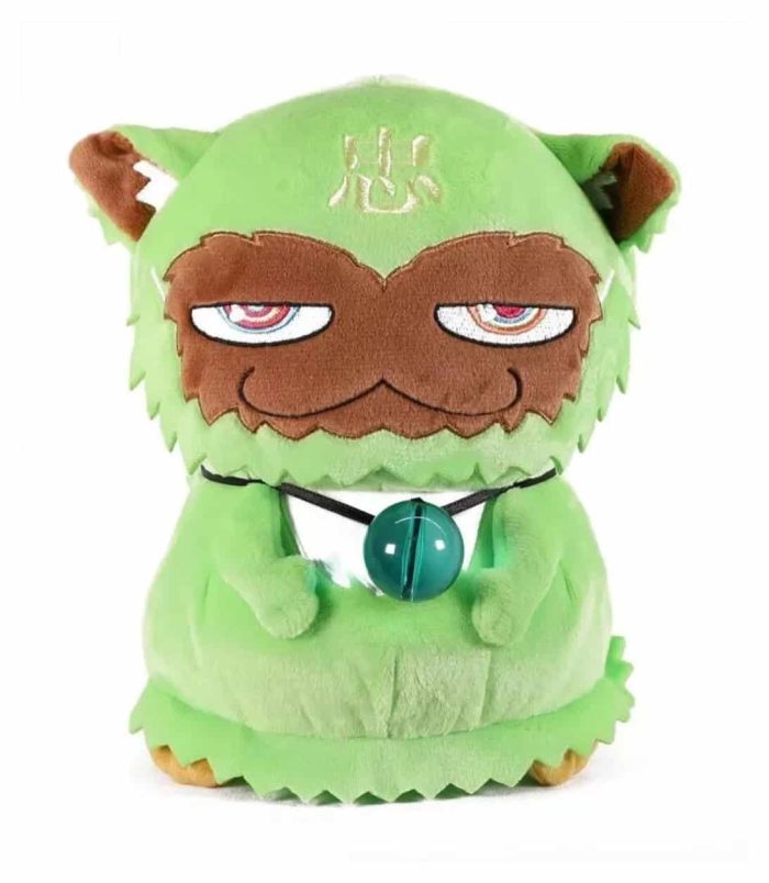 Takashi Murakami Kakai Kiki 6HP Doll Jin Kakai Kiki plush doll inspired by Takashi Murakami's art, featuring vibrant colors and unique design.