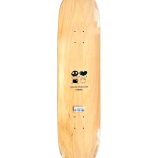 Takashi Murakami Iikoto-chan skateboard deck with cartoon characters and wood finish.