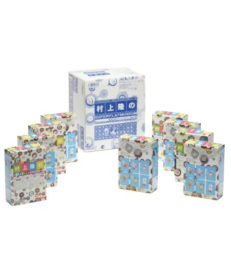 Limited Edition Takara x Murakami Superflat Museum figure set, collectible art toys.