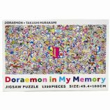 Doraemon and Takashi Murakami collaboration puzzle featuring colorful characters, 1350 pieces, perfe.