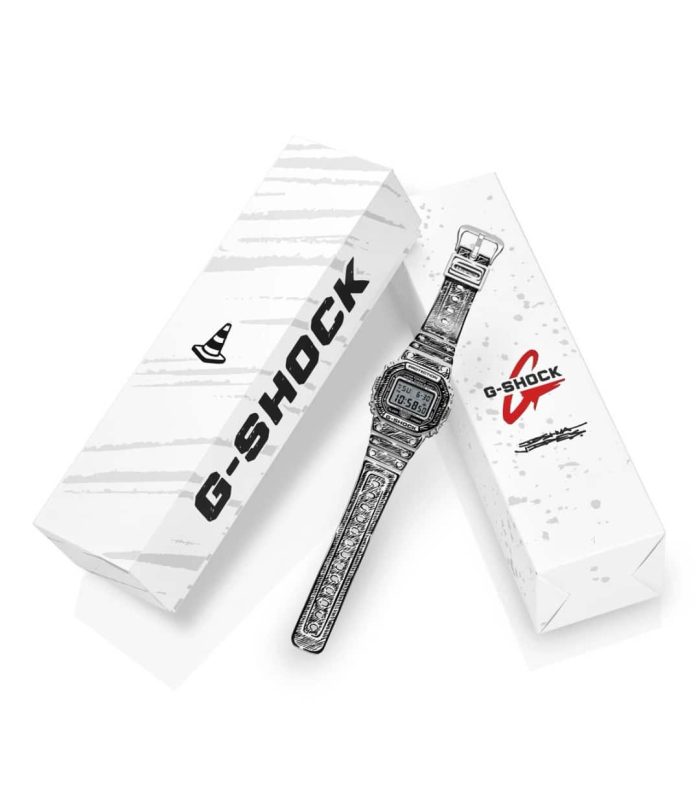 Casio x G-SHOCK Joshua Vides Watch G-SHOCK DW-5600JV-7JR Joshua Vides limited edition watch with unique design.