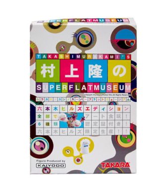 Takara × Takashi Murakami Superflat Museum collectible figure set, limited edition art toys inspired.