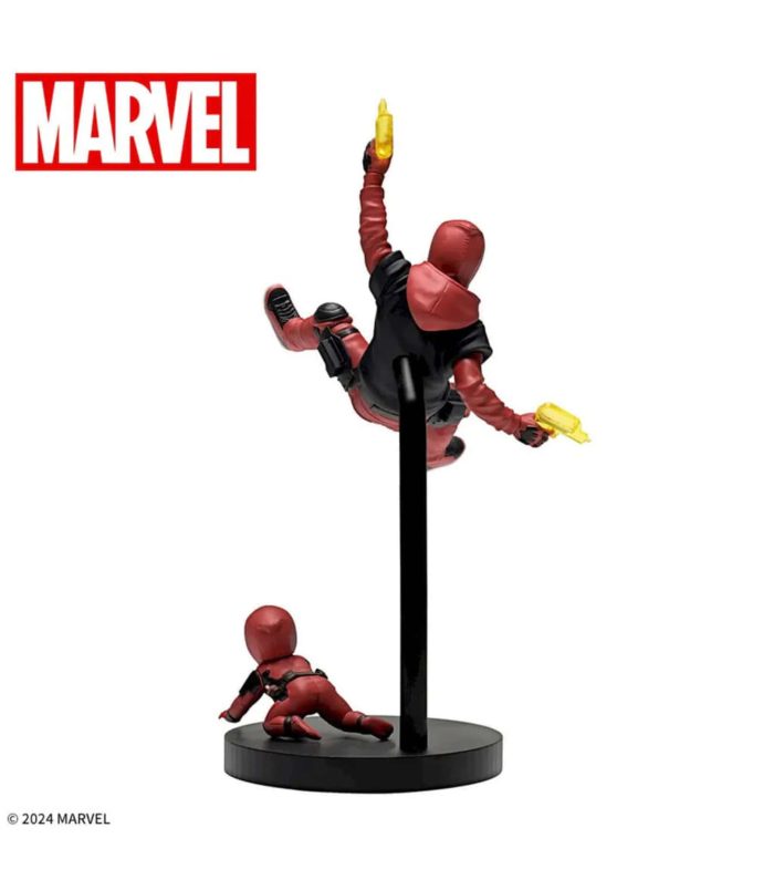 Marvel Deadpool and Wolverine Kidpool Babypool action figures for collectors.