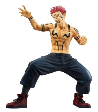 Sukuna Maximatic figure from Jujutsu Kaisen, detailed anime collectible toy.