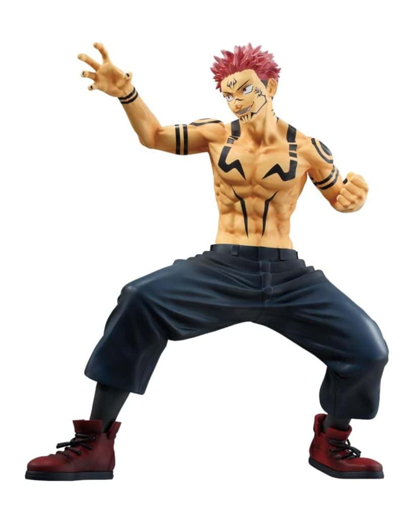 Sukuna Maximatic figure from Jujutsu Kaisen, detailed anime collectible toy.