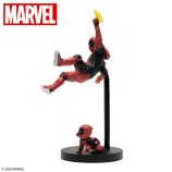 Deadpool and Wolverine Kidpool and Babypool Marvel figures on display.