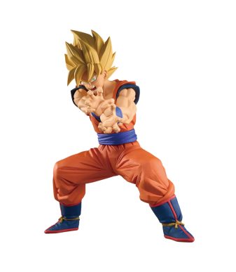 Goku SSJ II Grandista figure from Dragon Ball Z, highly detailed collectible toy for anime fans.