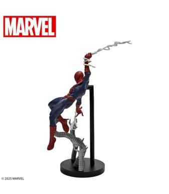 Spider-Man and Doctor Octopus collectible figure from Marvel, detailed superhero statue for display.