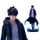 Sung Jinwoo figure from Solo Leveling, detailed collectible with dynamic pose, perfect for anime and.