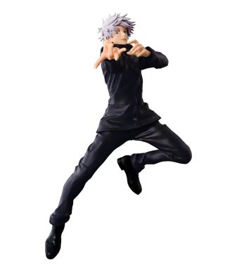 High-quality Satoru Gojo Jujutsu Kaisen figure by Banpresto for collectors.