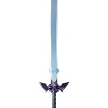 Authentic Master Sword prop replica from The Legend of Zelda series, perfect for collectors and fans.