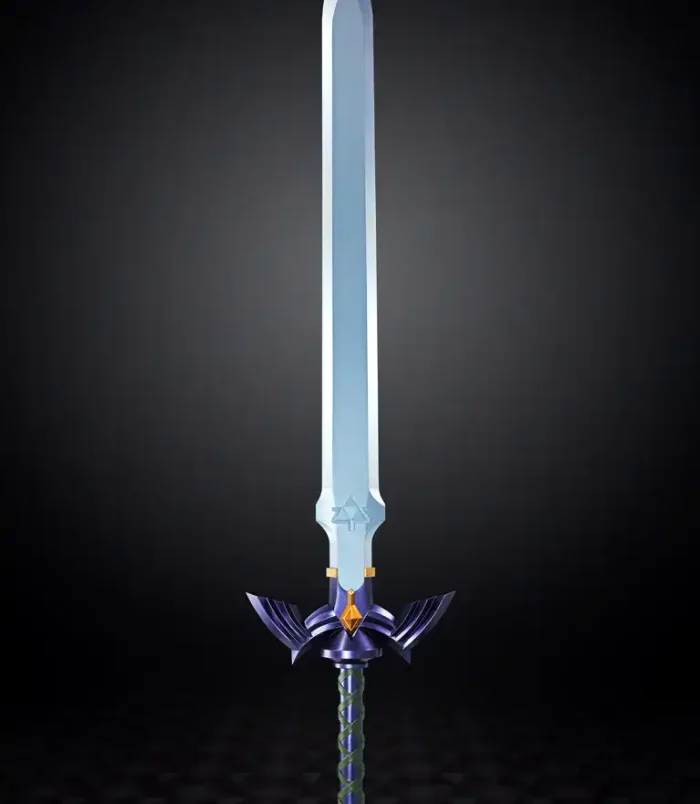 Excalibur Fantasy Sword Fantasy sword with glowing blade and ornate hilt, ideal for collectors.