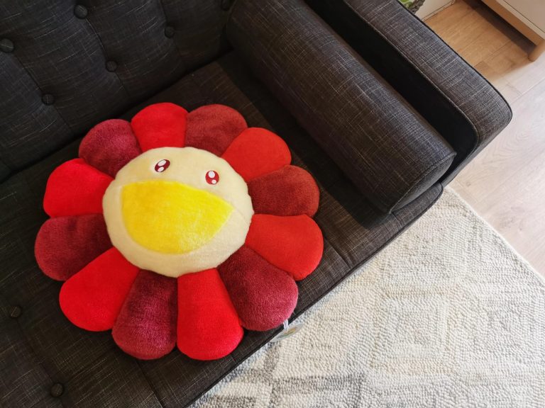 Takashi Murakami Flower Cushion: The Iconic Art Plush Collectible
