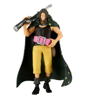Detailed Monkey D. Luffy action figure from One Piece series with weapon.