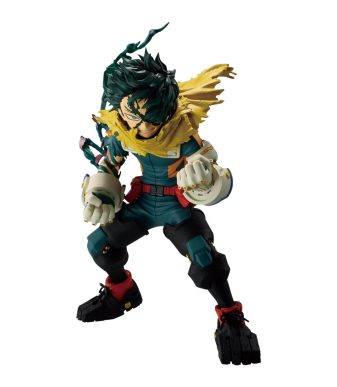 High-quality Izuku Midoriya Final Season figure from My Hero Academia by Banpresto.