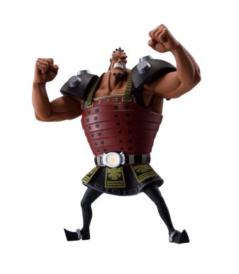 Jozu Battle Record collectible figure from One Piece by Banpresto, showcasing detailed design and dy.