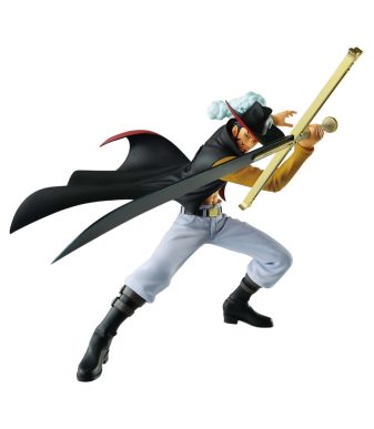 Dracule Mihawk Battle Record Collection figure from One Piece by Banpresto.