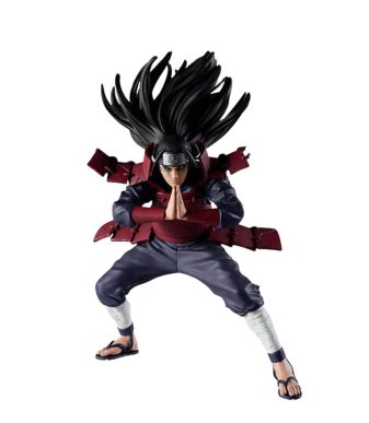 Vibration Stars Senju Hashirama figure from Naruto Shippuden by Banpresto, perfect for collectors an.