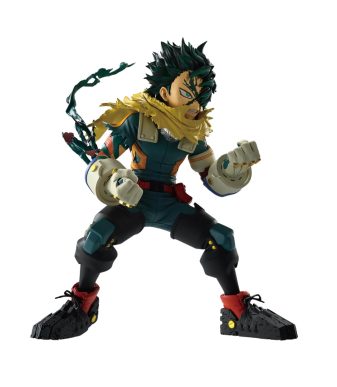 Izuku Midoriya Final Season figure from My Hero Academia, detailed Banpresto collectible for anime f.