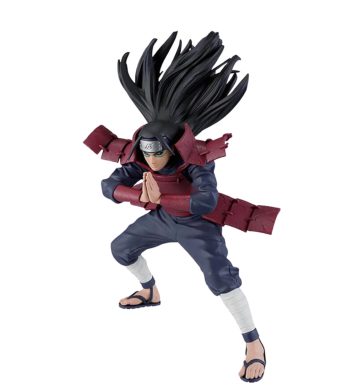 Vibration Stars Senju Hashirama figure from Naruto Shippuden by Banpresto, perfect for collectors an.