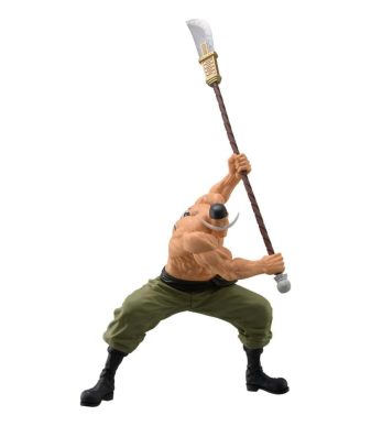 Whitebeard Grandista figure from One Piece, detailed collectible by Banpresto.