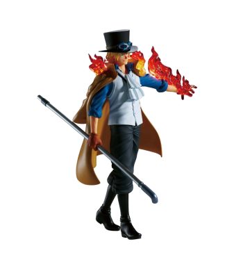 Sabo Logia Figure One Piece Banpresto, collectible anime figure.