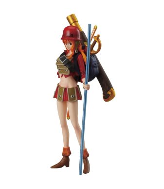 Roronoa Zoro One Piece figure with sword and accessories, Bandai collectible toy.