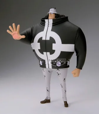 High-quality collectible of Bartholomew Kuma from One Piece, detailed Banpresto figure for fans and.