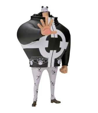 Rare Bartholomew Kuma DXF figure from One Piece by Banpresto, detailed collectible toy.