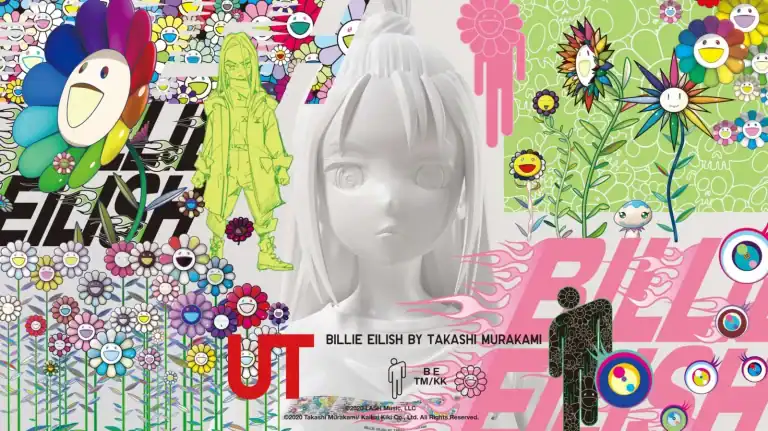 The creative friendship that became a collectible drop: Billie Eilish x Takashi Murakami