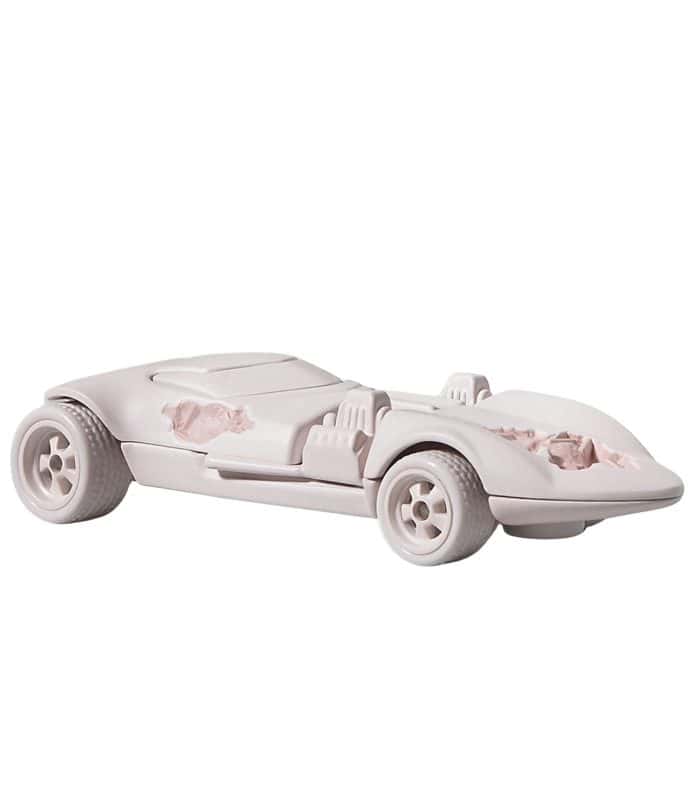 Rare Inventory Hot Wheels Car Model Vintage Hot Wheels race car toy with pink accents, collectible die-cast model.