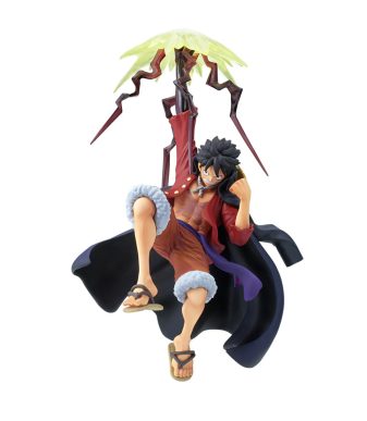 Monkey D. Luffy II action figure from One Piece, featuring dynamic pose and detailed design.