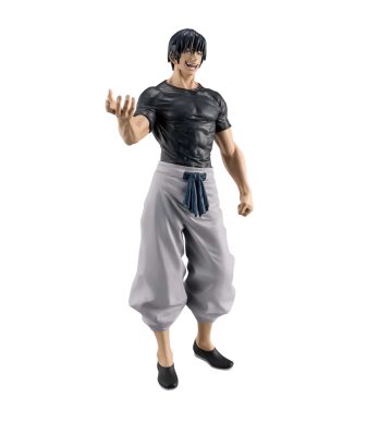 Toji Fushiguro figure from Jujutsu Kaisen by Banpresto, highly detailed collectible.
