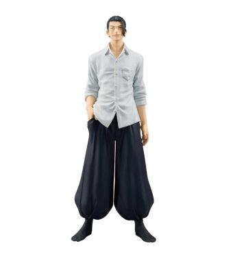 Suguru Geto figure from Jujutsu Kaisen by Banpresto, detailed anime collectible.