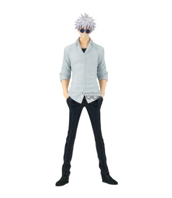 Satoru Gojo Kaigyoku figure by Banpresto, Jujutsu Kaisen collectible toy.