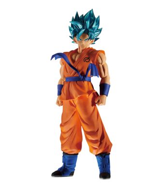 Goku Super Saiyan Blue Blood of Saiyans action figure from Dragon Ball Super by Banpresto.