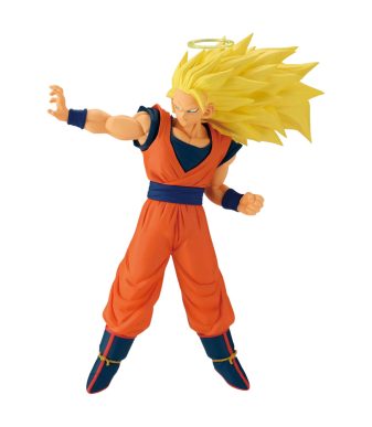 Goku Super Saiyan 3 action figure from Dragon Ball Z by Banpresto.