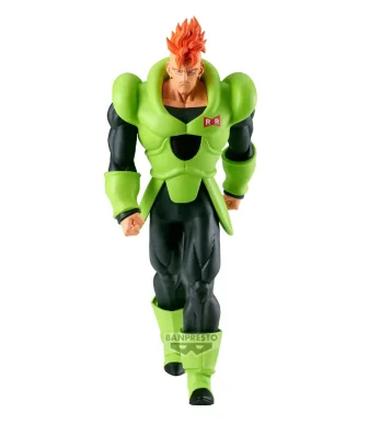 High-quality Android 16 action figure from Banpresto's Solid Edge Works series. Perfect for Dragon B.