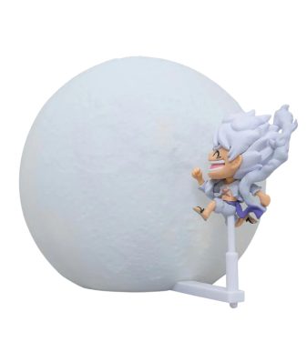 Luffy Gear 5 figure from One Piece with Drum of Liberation, perfect for collectors.
