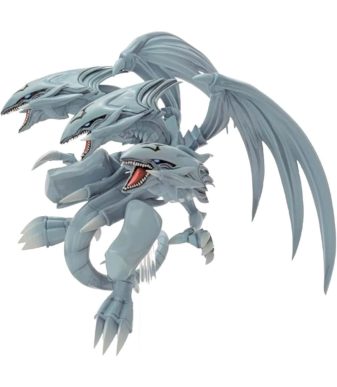 Rare Inventory collectible Yu-Gi-Oh! figure of Blue-Eyes Ultimate Dragon with detailed design.