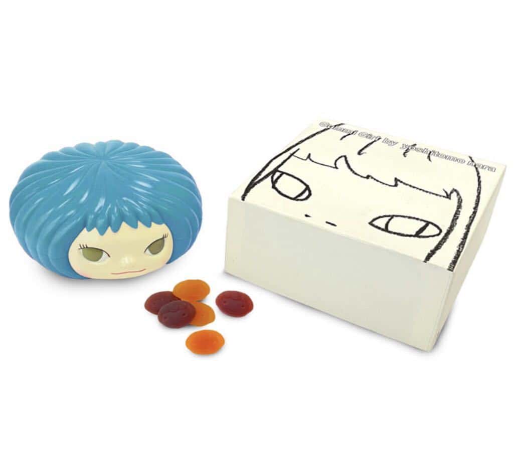 Yoshitomo Nara x Gummi Girl Soran-chan (Blue) Collectible Culture Yoshitomo Nara x Gummi Girl Soran-chan (Blue) Collectible Culture
