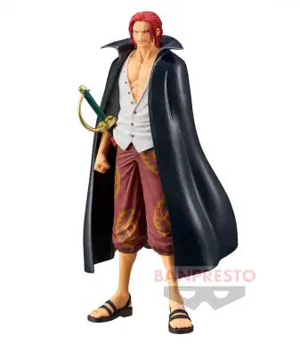 Shanks DXF The Grandline Men One Piece figure by Banpresto.