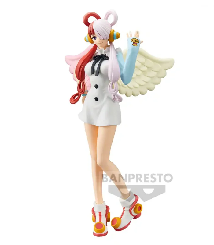 Uta DXF The Grandline Lady Figure One Piece Banpresto Uta DXF The Grandline Lady figure from One Piece by Banpresto, detailed anime collectible.