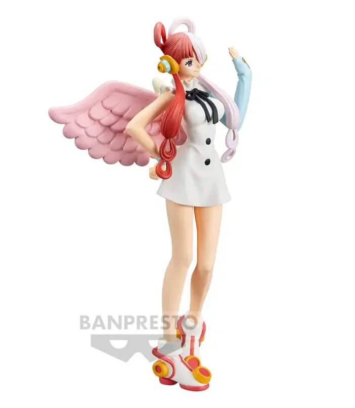 Uta DXF The Grandline Lady Figure from Film Red Uta DXF The Grandline Lady figure from One Piece Film Red, Banpresto collectible toy.