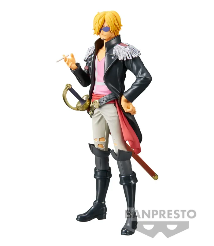 Sanji DXF The Grandline Men Figure One Piece | Banpresto High-quality Sanji DXF figure from One Piece, part of Banpresto's Grandline Men series. Perfect for.
